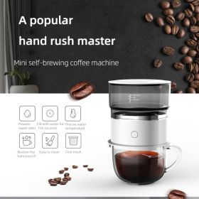 Small Filter Coffee Machine; Mini Pour Over, Portable Coffee Machine for Outdoor or Travel