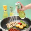 1pc, Oil Spray Bottle; Olive Oil, Edible Oil Push-type Oil Sprayer