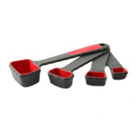 Set of 4-Silicone Measuring Spoons