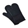 Silicone Lined Oven Mitts, Heat Resistant Oven Gloves for BBQ, Baking, Cooking and Grilling - 1 Pair