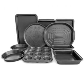 Nonstick Bakeware, Baking, Roasting, Cake Pans, 10 Pieces Set