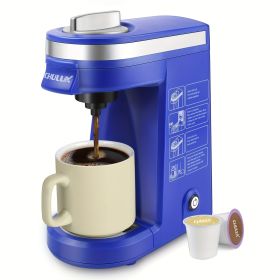 CHULUX-Coffee Maker, Machine, Single Cup Pod Coffee Brewer with Quick Brew Technology