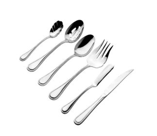 77-Piece Stainless Steel Silverware Set (Serves 12)