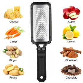 Handheld Lemon Zester Ginger, Fine Shredder. Scraper, Rasp