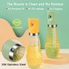 1pc, Oil Spray Bottle; Olive Oil, Edible Oil Push-type Oil Sprayer