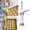 Cookie Press Gun Kit- Batter Dispenser, 20 pcs Cookies Press, Icing Gun Set, Cake Decorating Tool