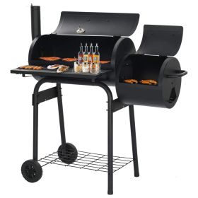 Outdoor BBQ Grill, Charcoal Barbecue Pit, Cooker, Smoker