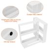 Swivel Cabinet Organizer, Kitchen Rack Spice Organizer for Cabinet, Condiment Holder Shelf