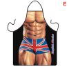 1pc Funny Muscle Funny & Sexy Kitchen Aprons