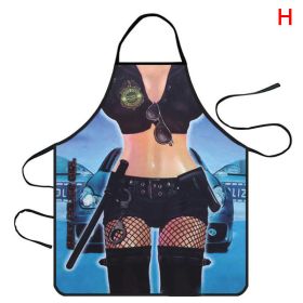 1pc Funny Muscle Funny & Sexy Kitchen Aprons (Style: H)