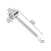 Multifunction Meat Hammer-Meat Tenderizer, Stainless Steel