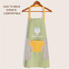 1pc Cartoon Apron; Waterproof And Oil-proof Apron; Hand Wipeable Sleeveless Kitchen Cooking Apron; Cooking And Baking Supplies; Kitchen Tools