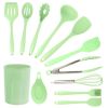 Cooking, Baking, 10 PCS Spatula Set-High Heat Resistant Kitchen Utensil Set