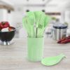 Cooking, Baking, 10 PCS Spatula Set-High Heat Resistant Kitchen Utensil Set