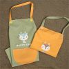 1pc Cartoon Apron; Waterproof And Oil-proof Apron; Hand Wipeable Sleeveless Kitchen Cooking Apron; Cooking And Baking Supplies; Kitchen Tools