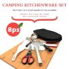 Camp Kitchen Cooking Utensil Set