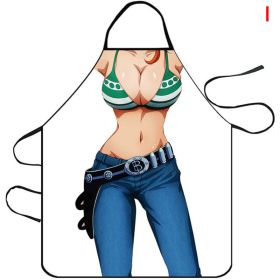 1pc, Funny Muscle Man Kitchen Apron, Sexy Women Kitchen Apron (See "Style" for variants) (Style: I)