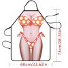 1pc Funny Muscle Funny & Sexy Kitchen Aprons