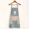 1pc Cartoon Apron; Waterproof And Oil-proof Apron; Hand Wipeable Sleeveless Kitchen Cooking Apron; Cooking And Baking Supplies; Kitchen Tools